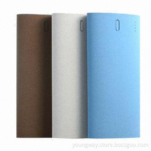 12,000mAh Power Bank, Blue, Brown, Grey Colors